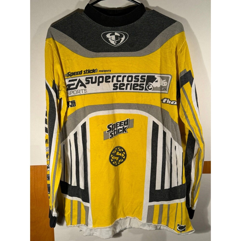 Vintage Sprocket Gear EA Sports Supercross Series Shirt‎ Adult Small USA